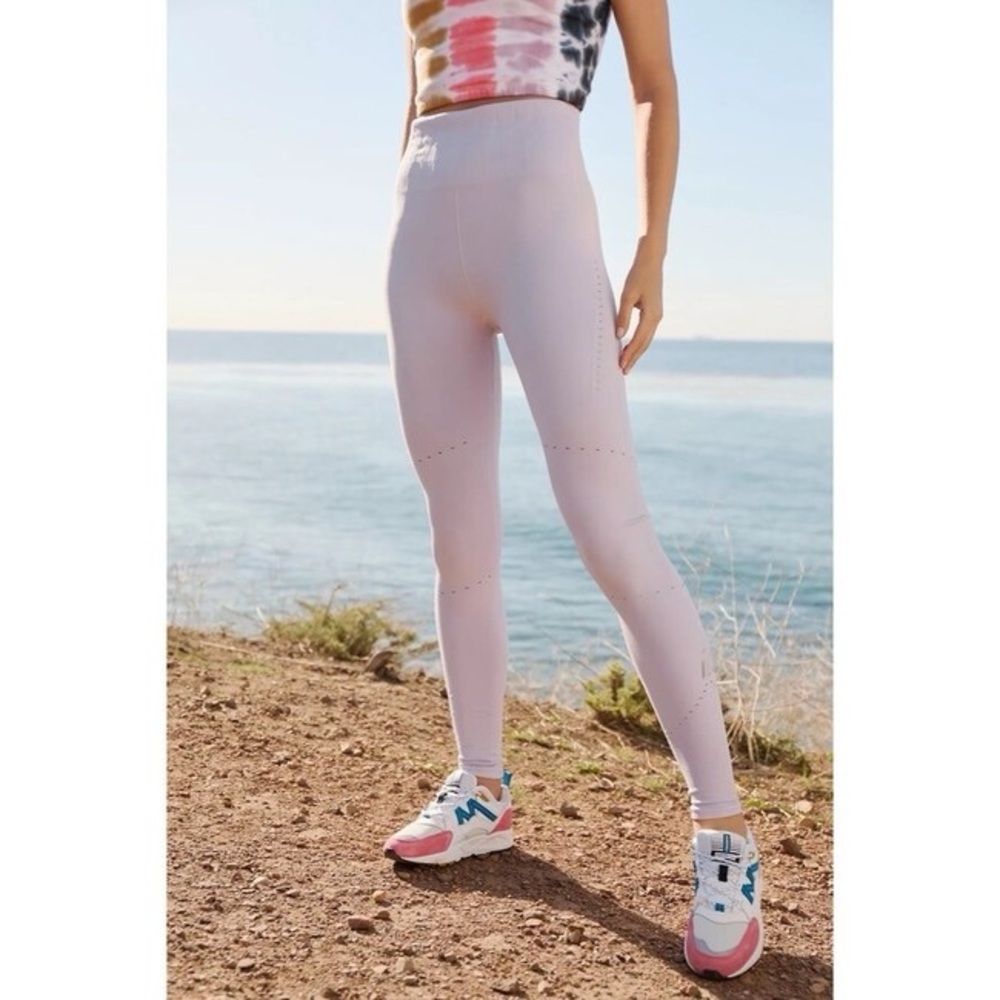 Anthro Allegro Lilac Leggings